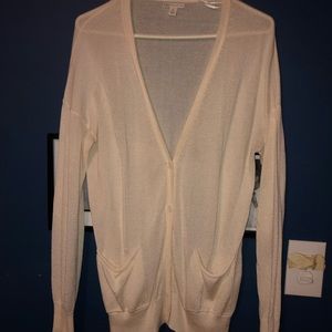 Sheer shiny cardigan xl Cato